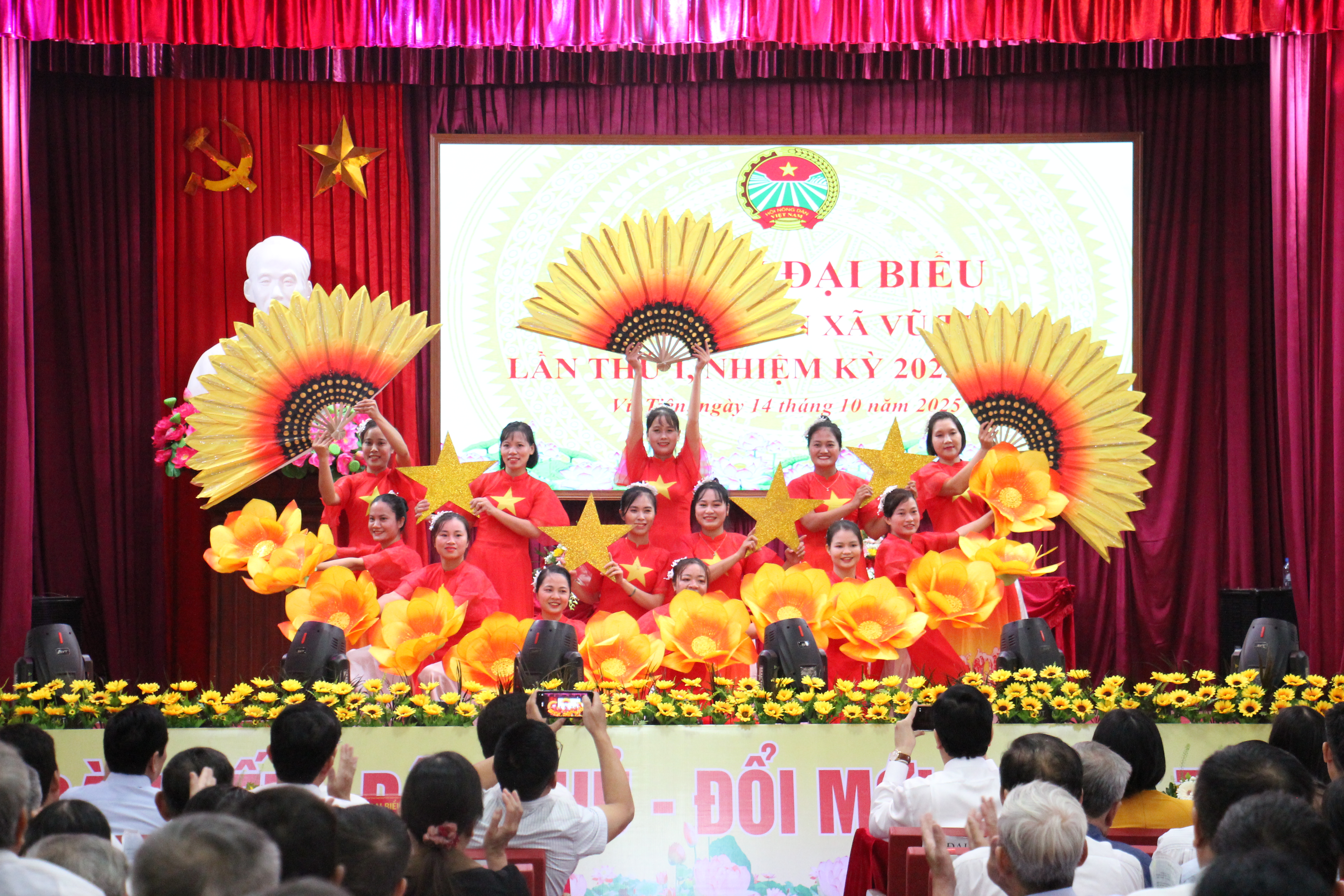Hội Nông dân xã Vũ Tiên tổ chức Đại hội đại biểu lần thứ I, nhiệm kỳ 2025 - 2030