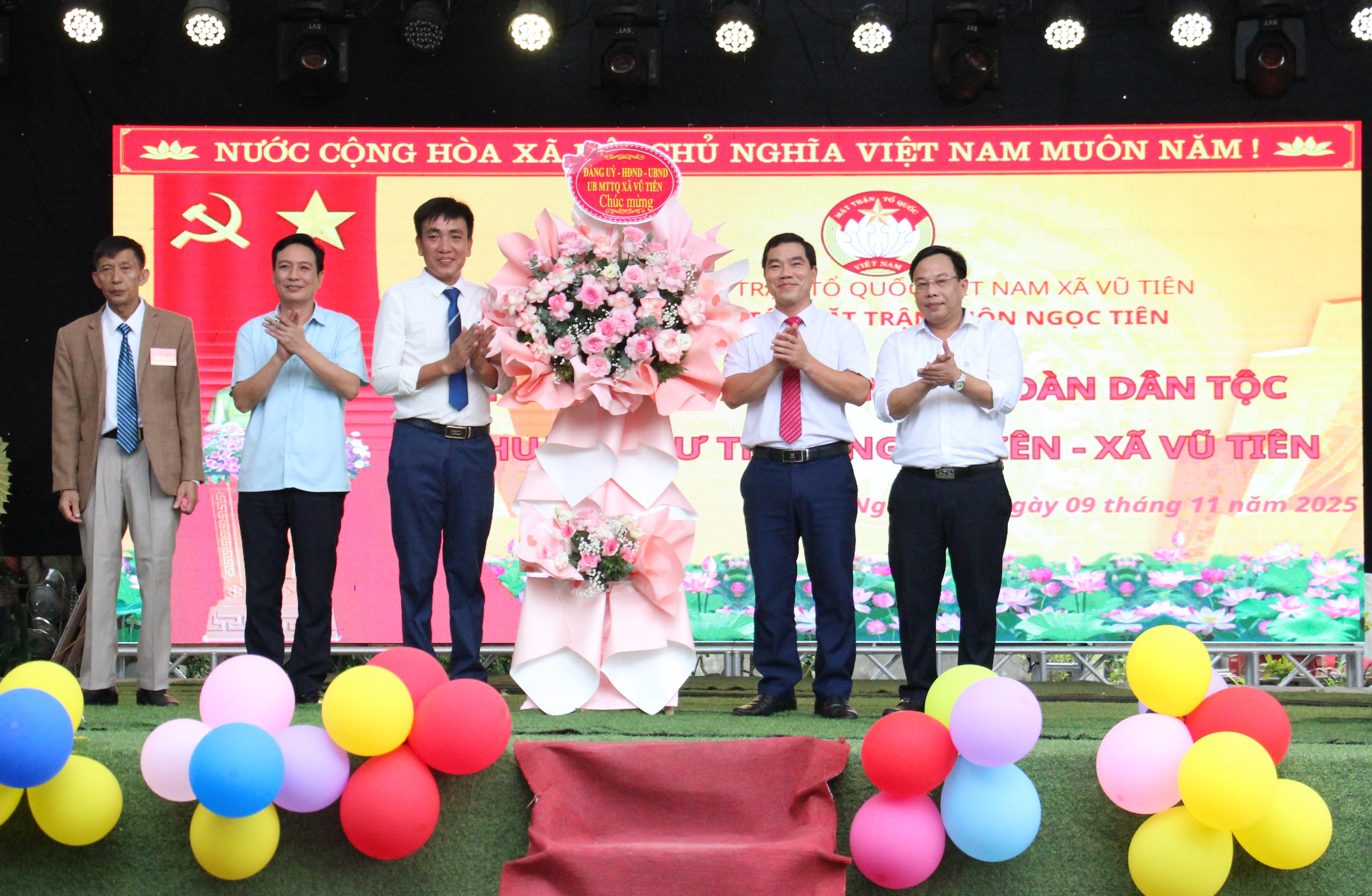 Thôn Ngọc Tiên tưng bừng tổ chức Ngày hội Đại đoàn kết toàn dân tộc