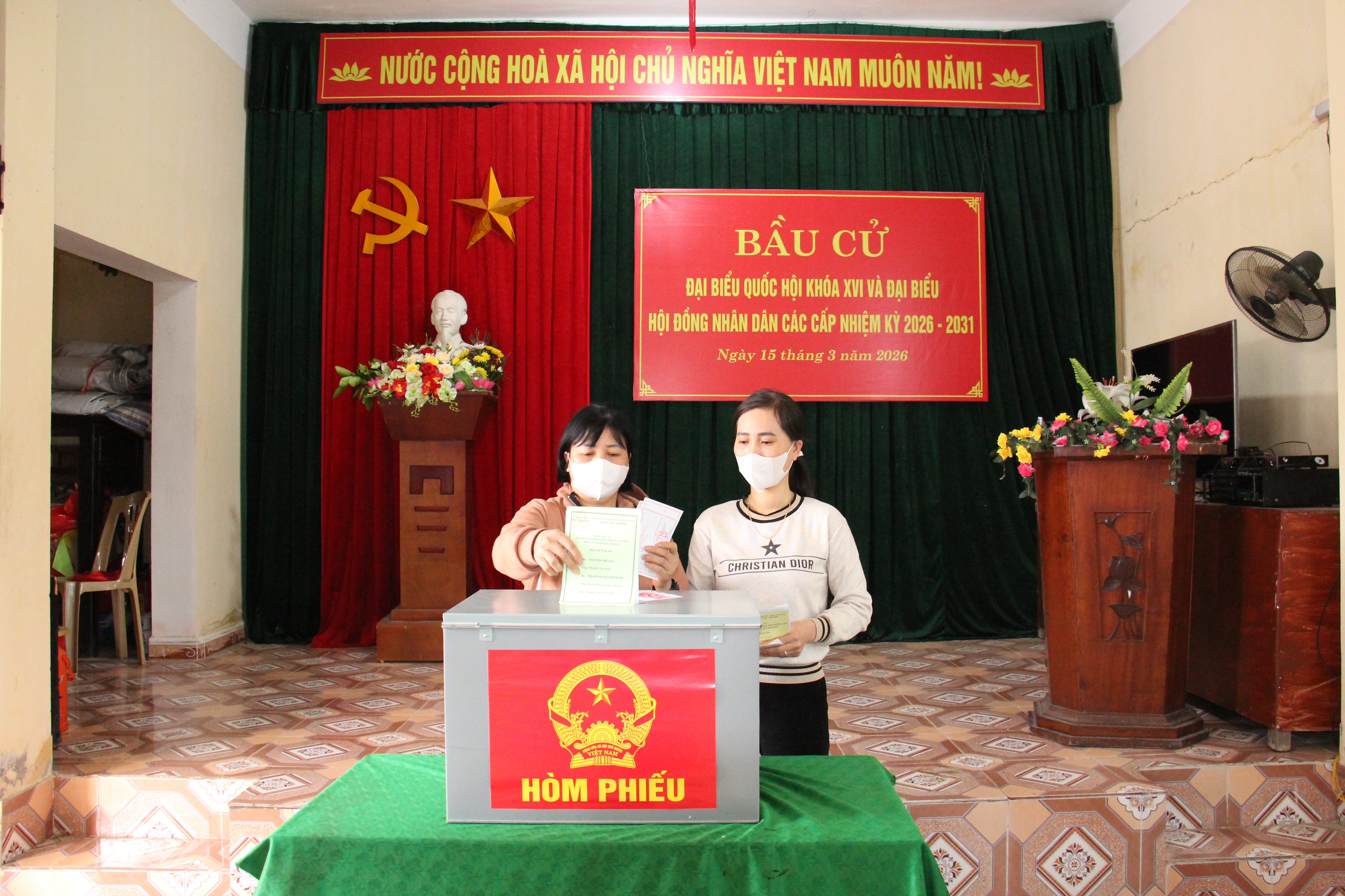 Vũ Tiên khai mạc bầu cử đại biểu Quốc hội khóa XVI và đại biểu HĐND các cấp nhiệm kỳ 2026 – 2031