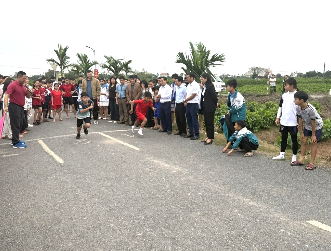 Vũ Tiên khai mạc giải thể thao học sinh năm 2026