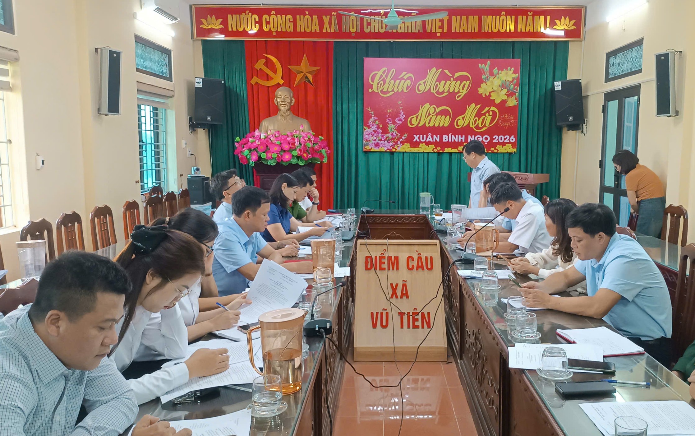 Vũ Tiên triển khai kế hoạch tổ chức Lễ khai mạc Đại hội Thể dục Thể thao xã lần thứ I