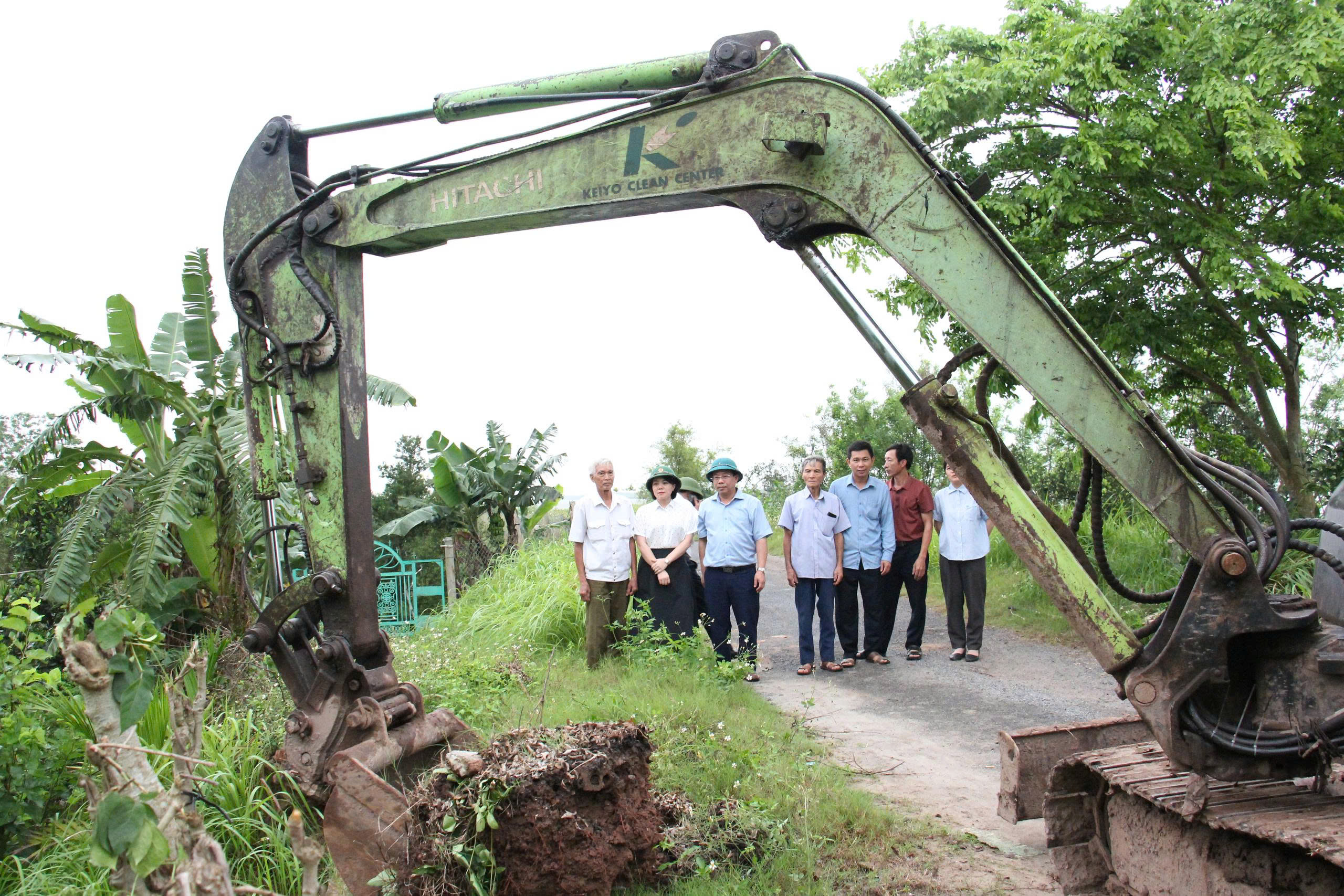 XÃ VŨ TIÊN KHỞI CÔNG NÂNG CẤP TRẠM BƠM ĐỀ THÁM II