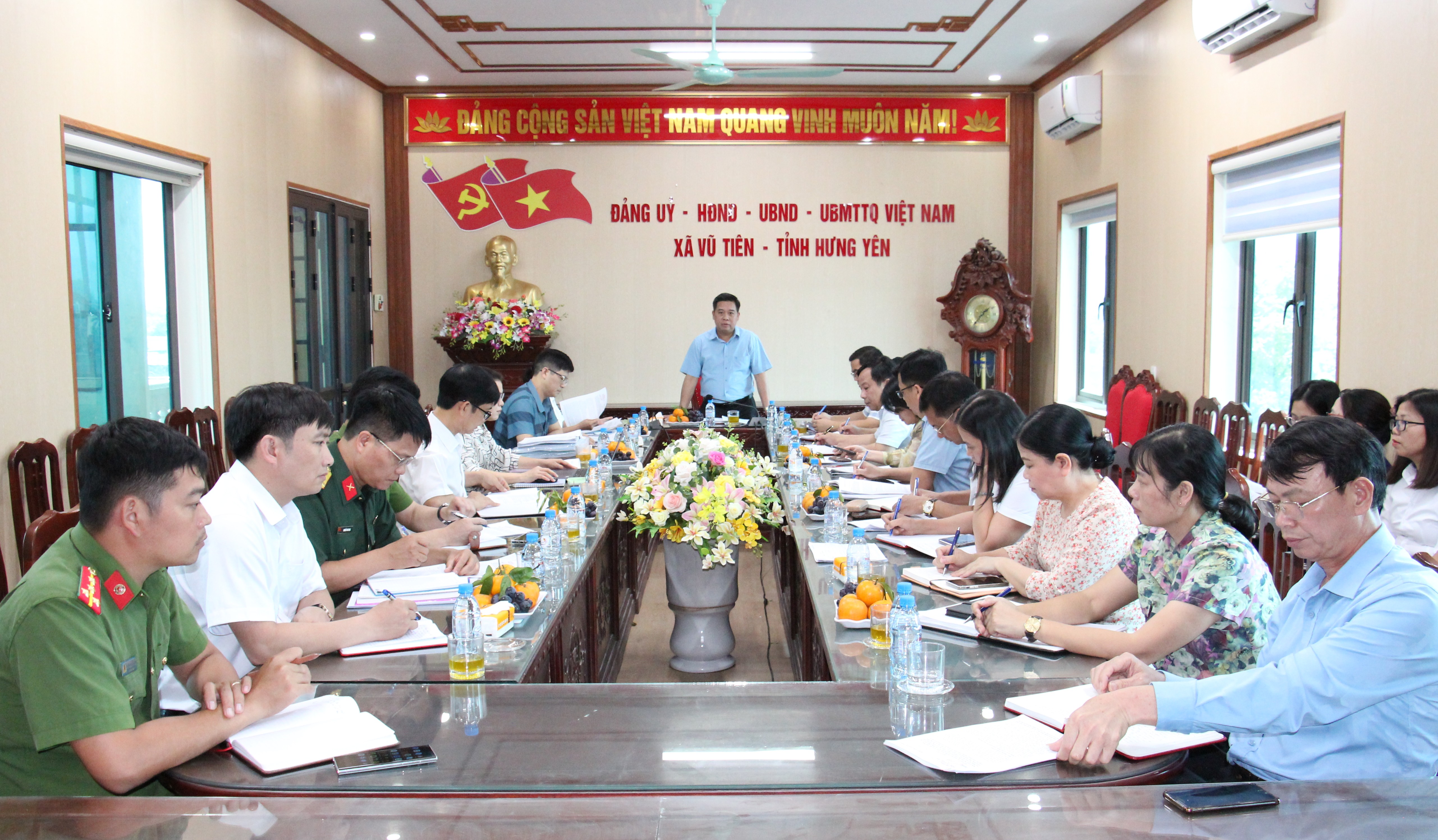 TỔ KIỂM TRA SỐ 03 – BAN THƯỜNG VỤ TỈNH ỦY KIỂM TRA TẠI XÃ VŨ TIÊN