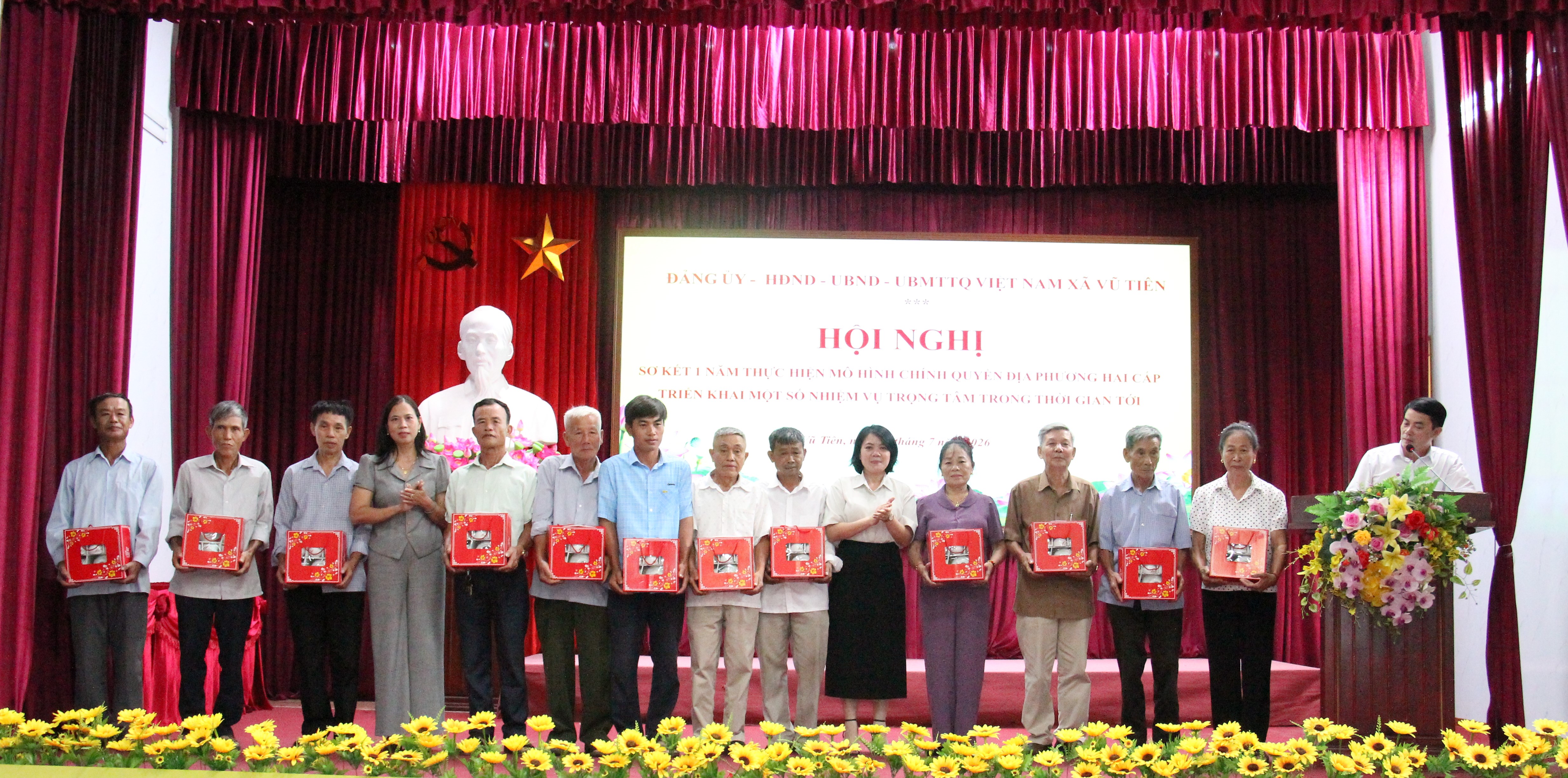 Vũ Tiên sơ kết 01 năm thực hiện mô hình chính quyền địa phương 02 cấp