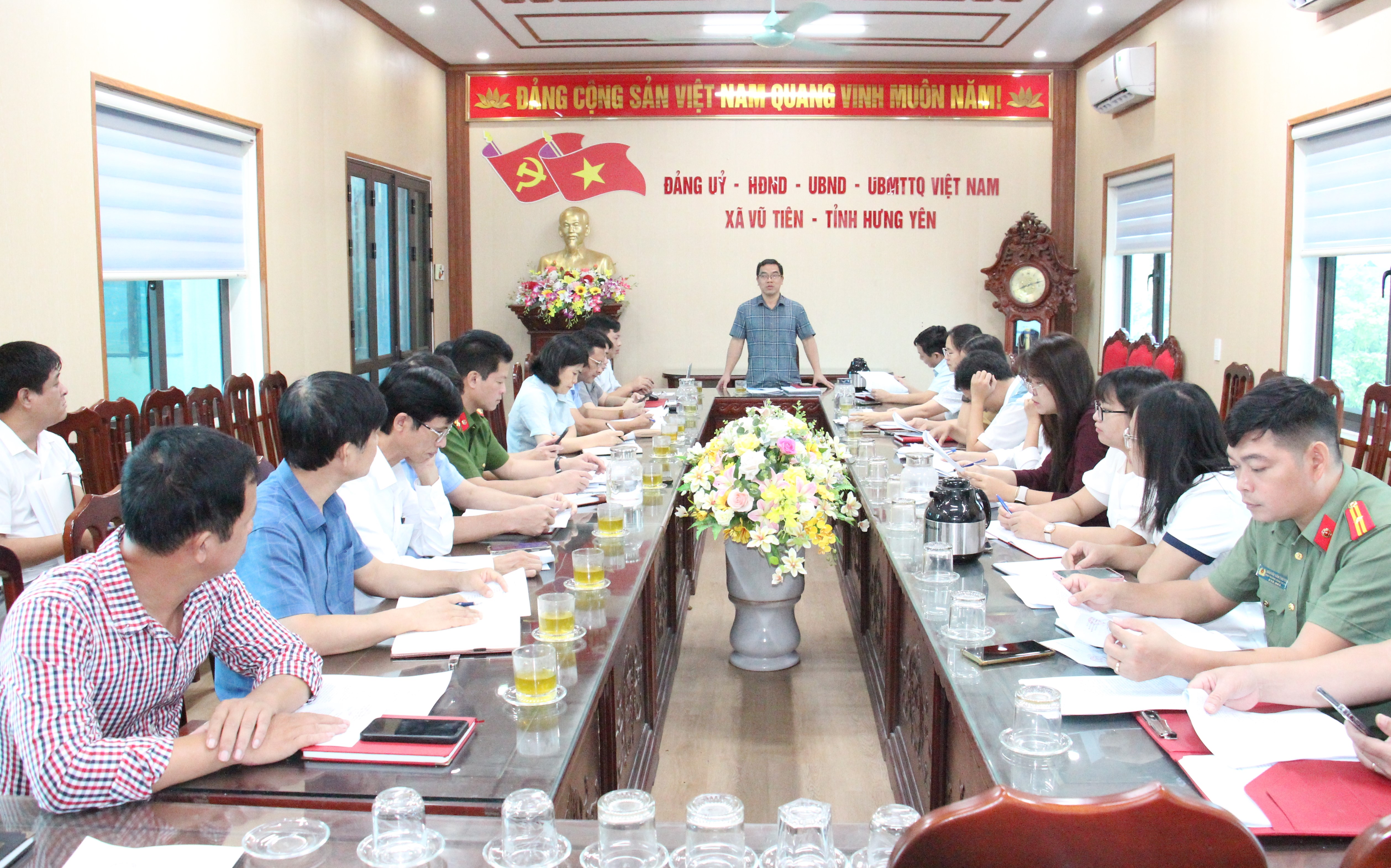 Xã Vũ Tiên sơ kết 01 năm thực hiện Nghị quyết số 57-NQ/TW về phát triển khoa học, công nghệ, đổi mới sáng tạo và chuyển đổi số