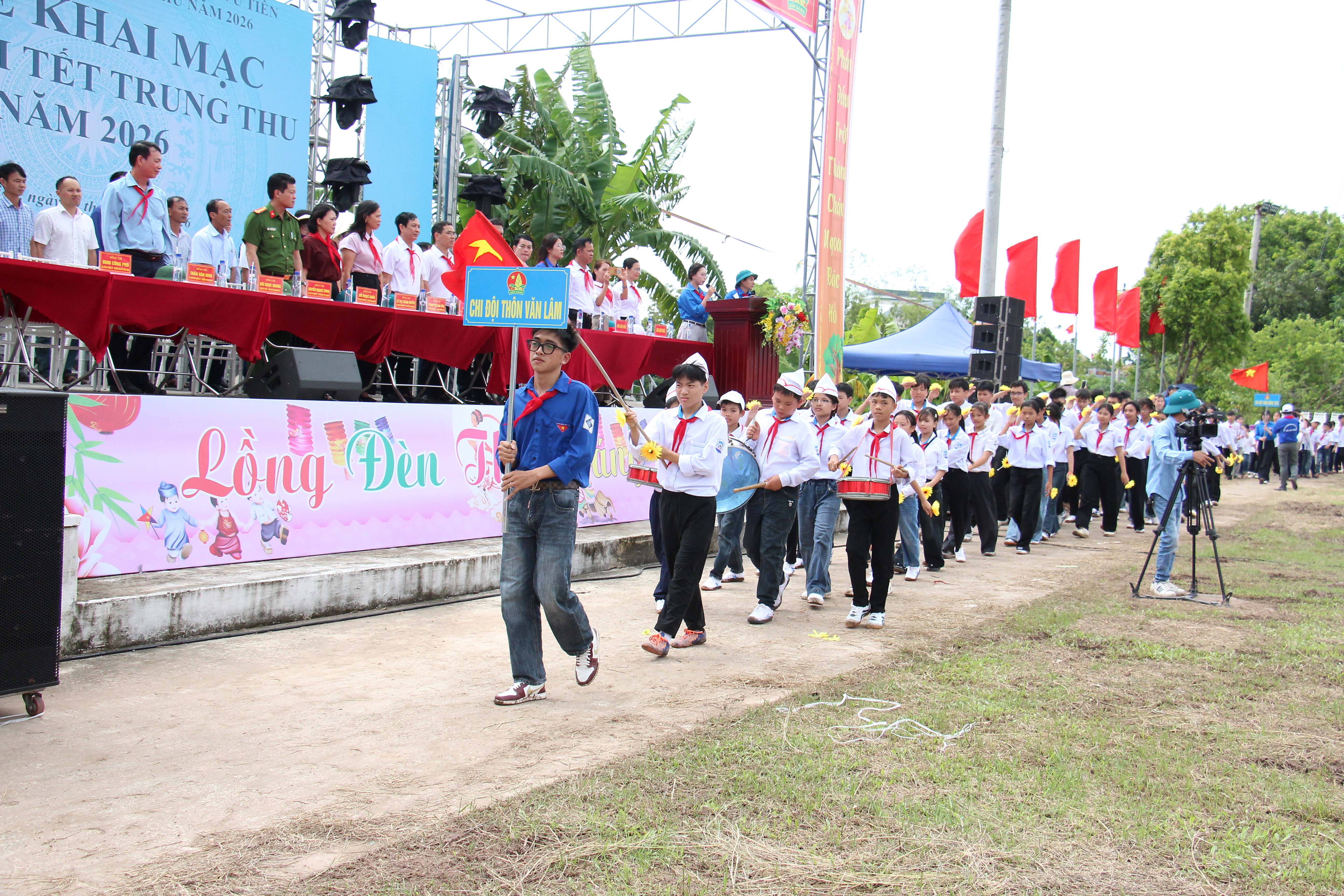Vũ Tiên khai mạc hội trại Tết Trung thu năm 2026