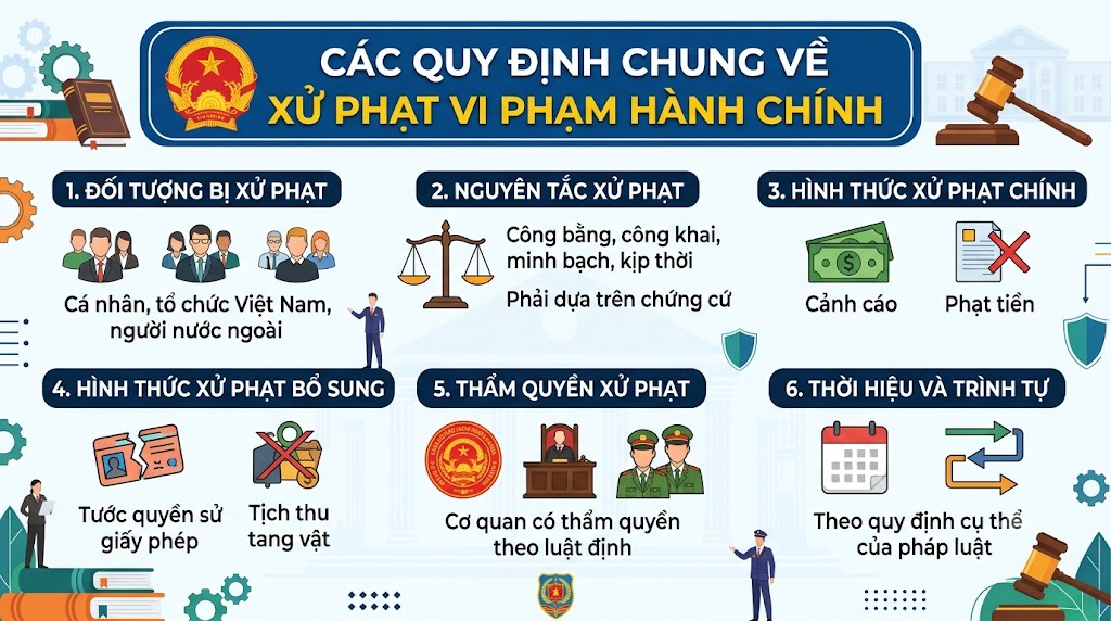 HỎI ĐÁP LIÊN QUAN ĐẾN CÁC QUY ĐỊNH CHUNG VỀ XỬ PHẠT VI PHẠM HÀNH CHÍNH